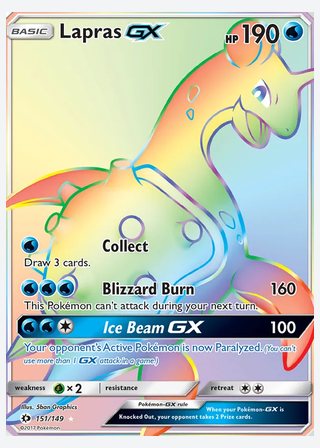 Lapras GX — catalogusbeeld