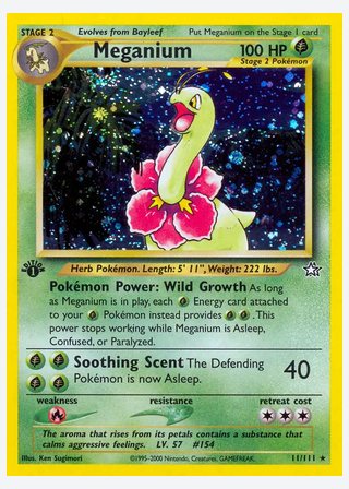 Meganium — catalogusbeeld