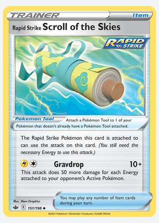 Rapid Strike Scroll of the Skies — catalogusbeeld