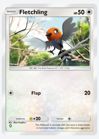 Fletchling — catalogusbeeld