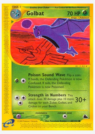Golbat — catalogusbeeld