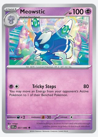Meowstic — catalogusbeeld