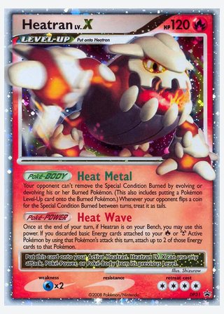 Heatran — catalogusbeeld