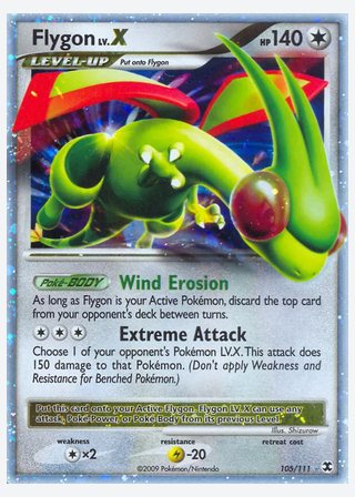 Flygon LV.X — catalogusbeeld