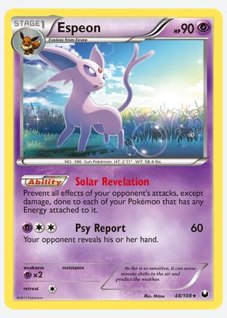 Espeon — catalogusbeeld