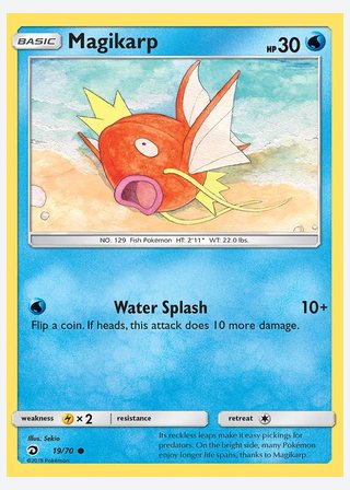 Magikarp — catalogusbeeld