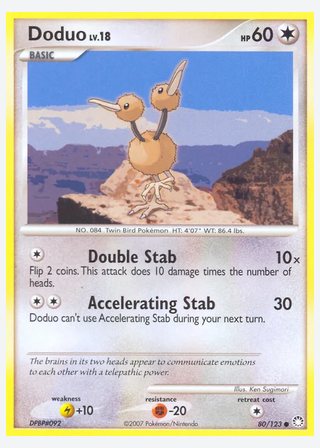 Doduo — catalogusbeeld