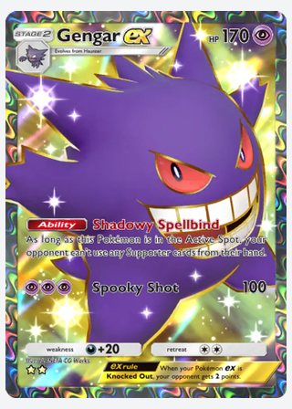 Gengar ex — catalogusbeeld