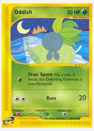 Oddish — catalogusbeeld