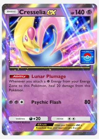 Cresselia ex — catalogusbeeld