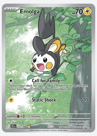 Emolga — catalogusbeeld