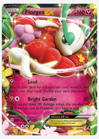 Florges EX — catalogusbeeld