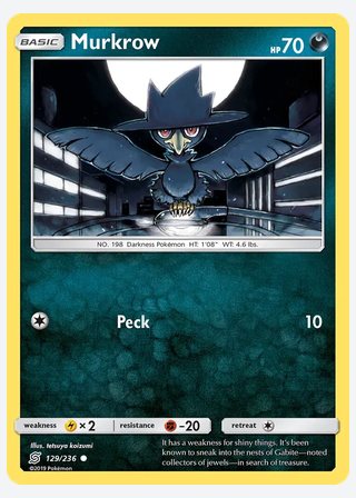 Murkrow — catalogusbeeld