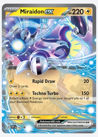 Miraidon ex — catalogusbeeld