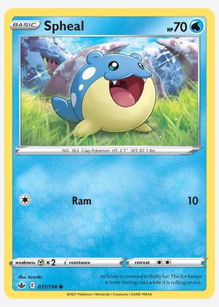 Spheal — catalogusbeeld