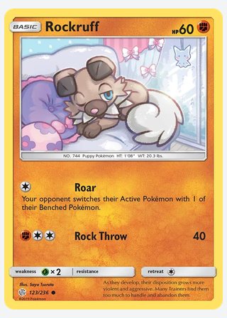 Rockruff — catalogusbeeld
