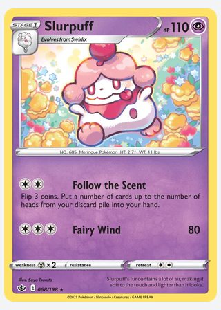 Slurpuff — catalogusbeeld