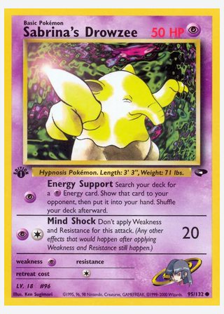 Sabrina's Drowzee — catalogusbeeld