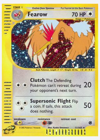 Fearow — catalogusbeeld