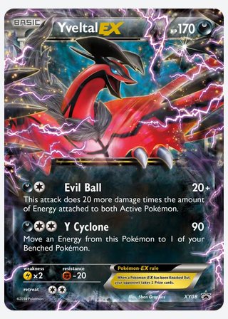 Yveltal EX — catalogusbeeld