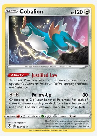 Cobalion — catalogusbeeld