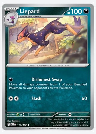 Liepard — catalogusbeeld