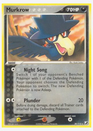 Murkrow — catalogusbeeld