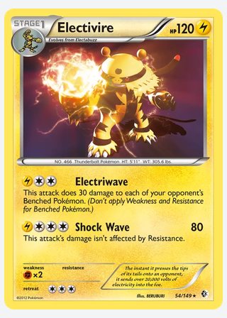 Electivire — catalogusbeeld