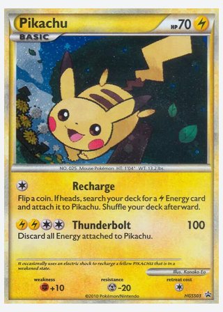 Pikachu — catalogusbeeld