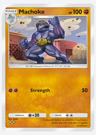 Machoke — catalogusbeeld