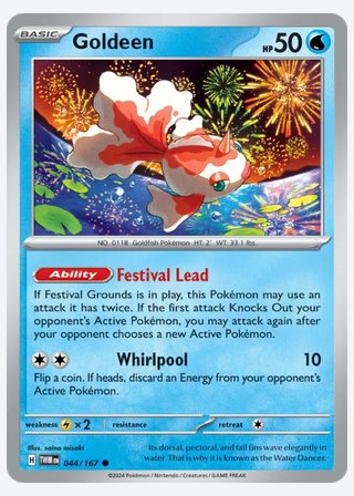 Goldeen — catalogusbeeld