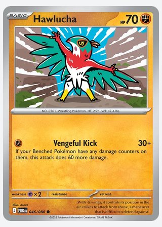 Hawlucha — catalogusbeeld