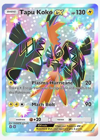 Tapu Koko ex — catalogusbeeld
