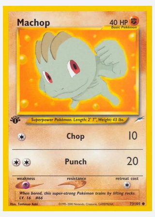 Machop — catalogusbeeld