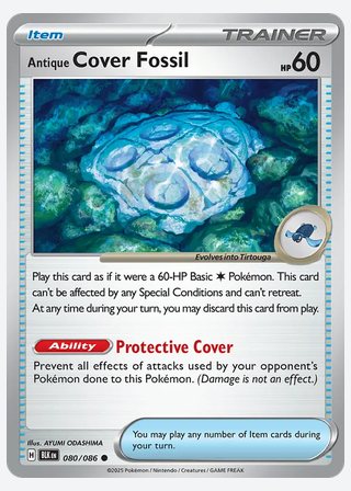 Antique Cover Fossil — catalogusbeeld