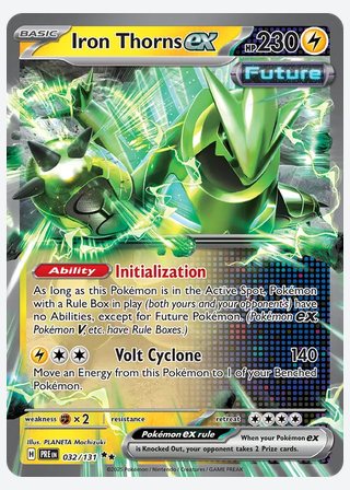 Iron Thorns ex — catalogusbeeld