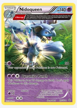 Nidoqueen — catalogusbeeld