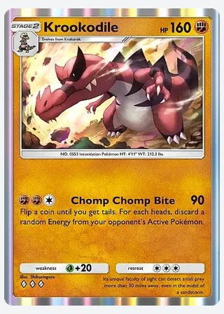 Krookodile — catalogusbeeld