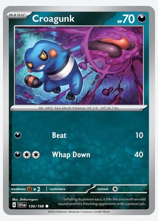 Croagunk — catalogusbeeld