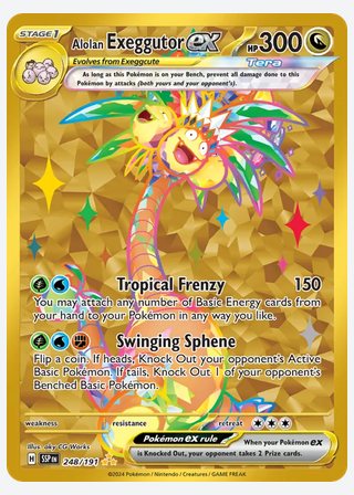 Alolan Exeggutor ex — catalogusbeeld