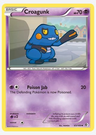 Croagunk — catalogusbeeld