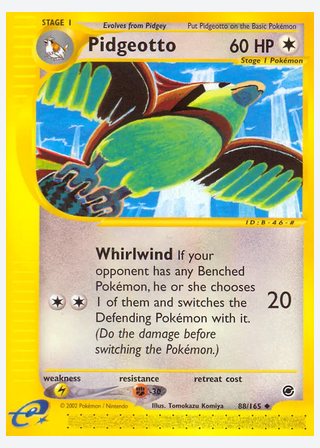 Pidgeotto — catalogusbeeld