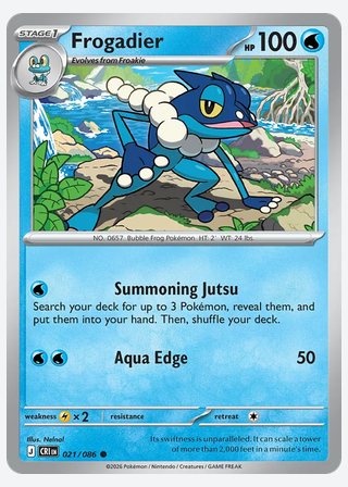 Frogadier — catalogusbeeld