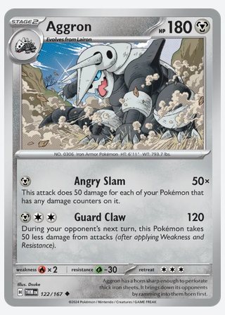 Aggron — catalogusbeeld