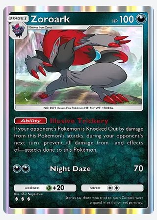 Zoroark — catalogusbeeld