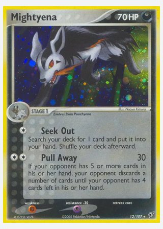 Mightyena — catalogusbeeld