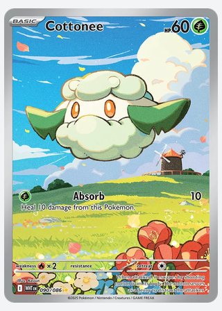 Cottonee — catalogusbeeld