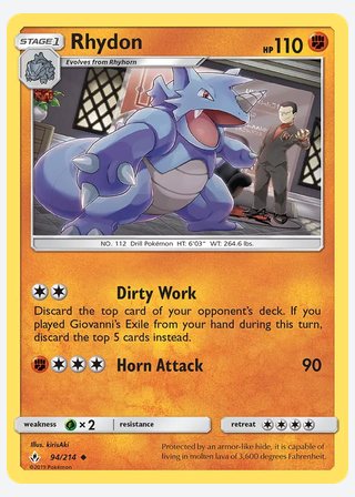 Rhydon — catalogusbeeld