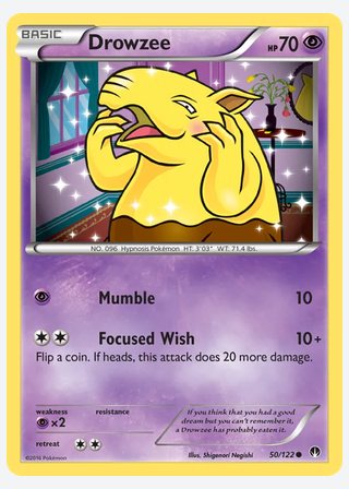 Drowzee — catalogusbeeld