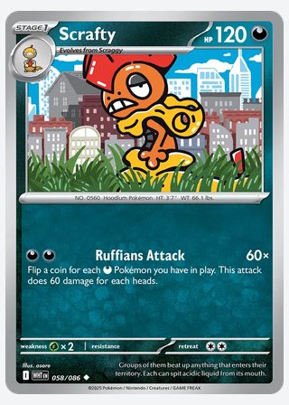 Scrafty — catalogusbeeld
